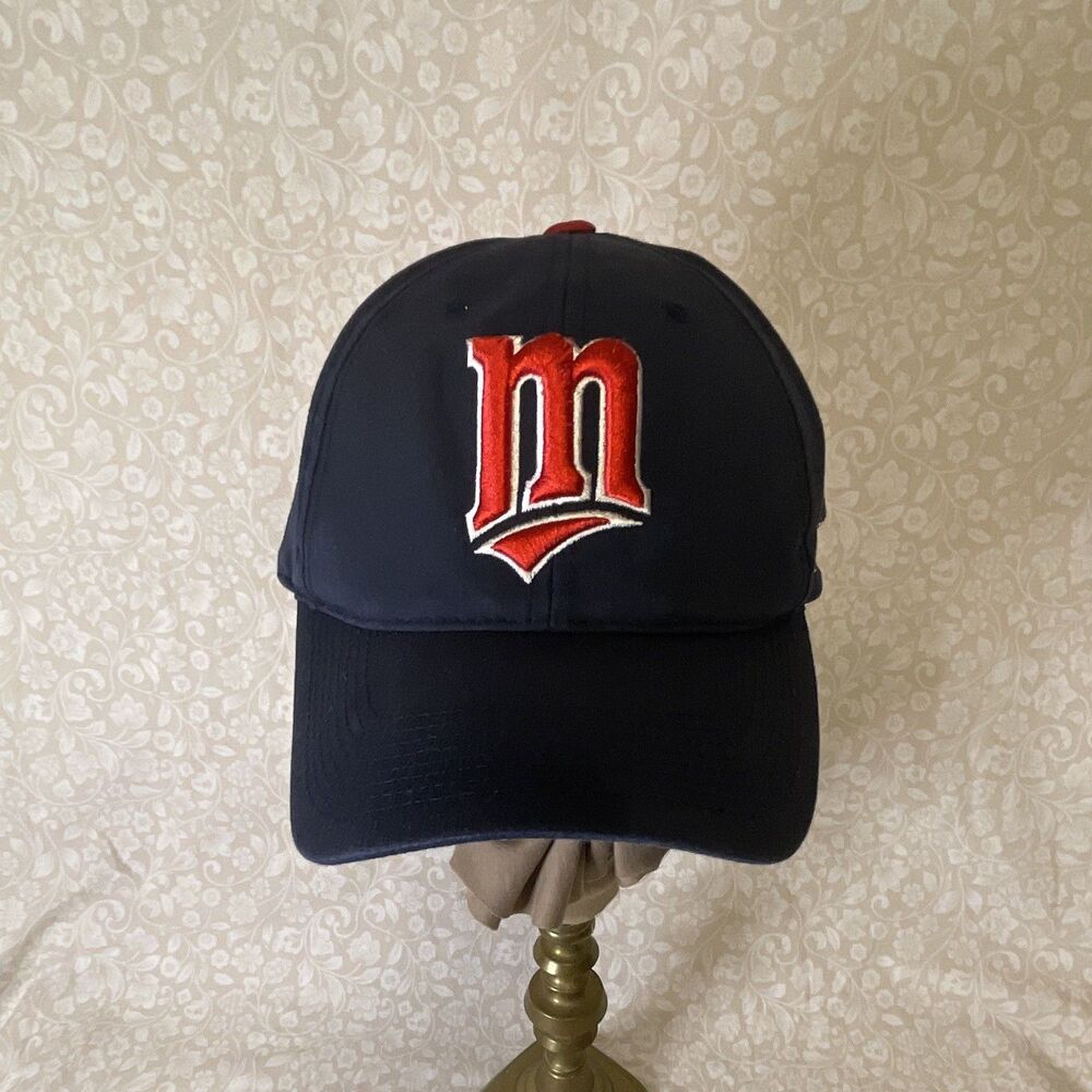 Outdoor Cap Minnesota Twins MLB Blue/Red Cap Hat, David Embroidery, S/M